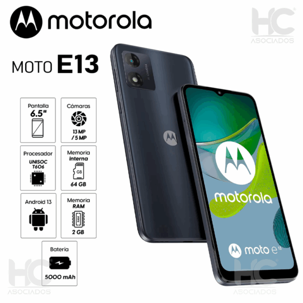 Equipo MOTOROLA E13 (64GB/2GB) - Image 3